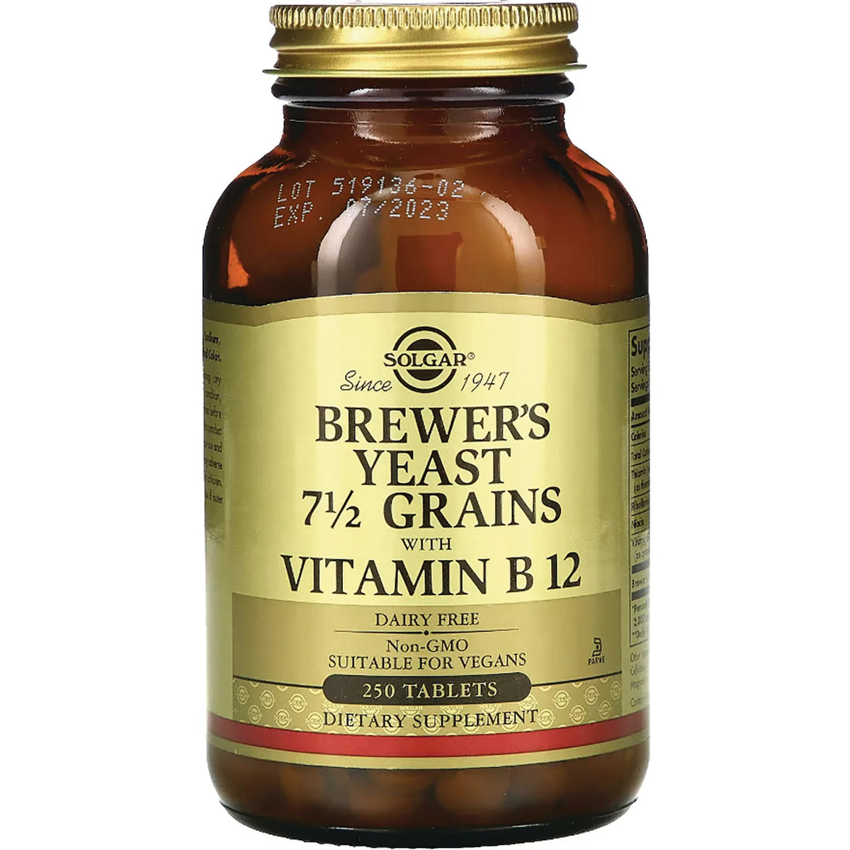 Brewer's Yeast 7 1/2 Grains with Vitamin B 12