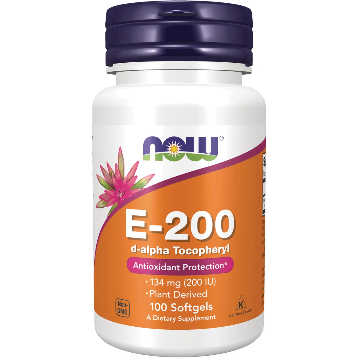 Natural E-200 d-alpha Tocopheryl