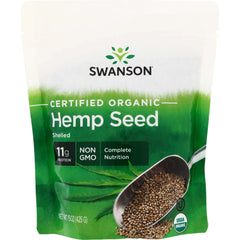 Certified Organic Hemp Seed Shelled