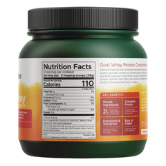 Goat Whey Protein Concentrate Powder - Pasture Fed