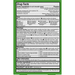 Umcka Allergy + Sinus Relief Chewables - Cherry