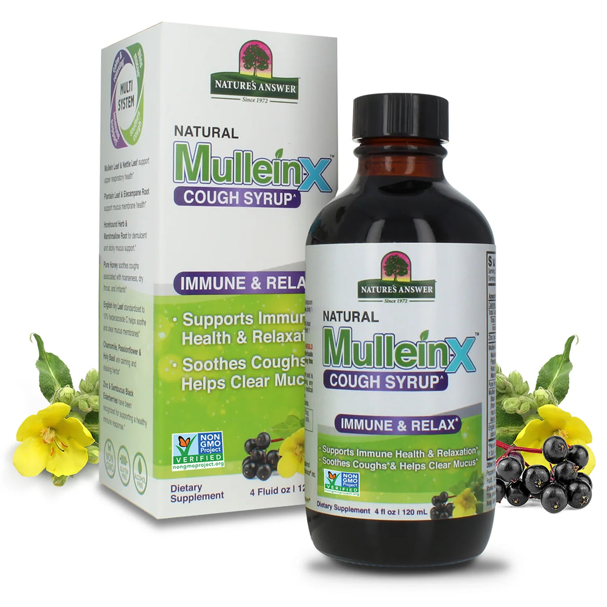Natural Mullein-X Cough Syrup