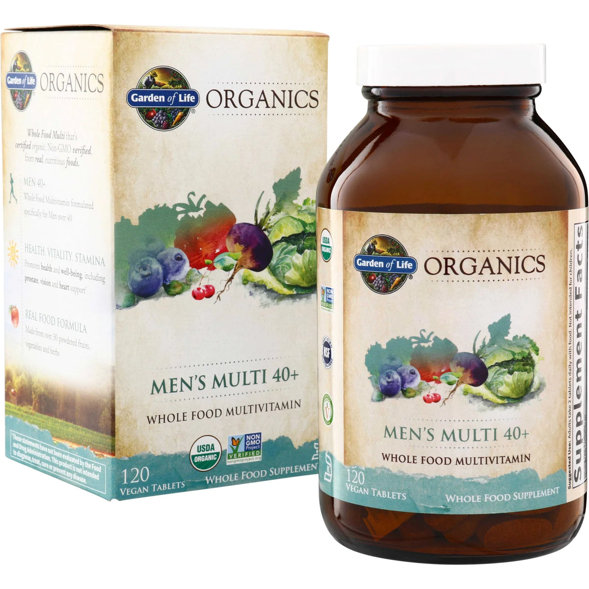 Organics Men's Multi 40+