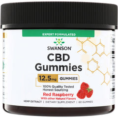 CBD Gummies - Red Raspberry