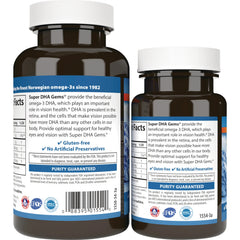 Norwegian Fish Oil Concentrate Super DHA Gems