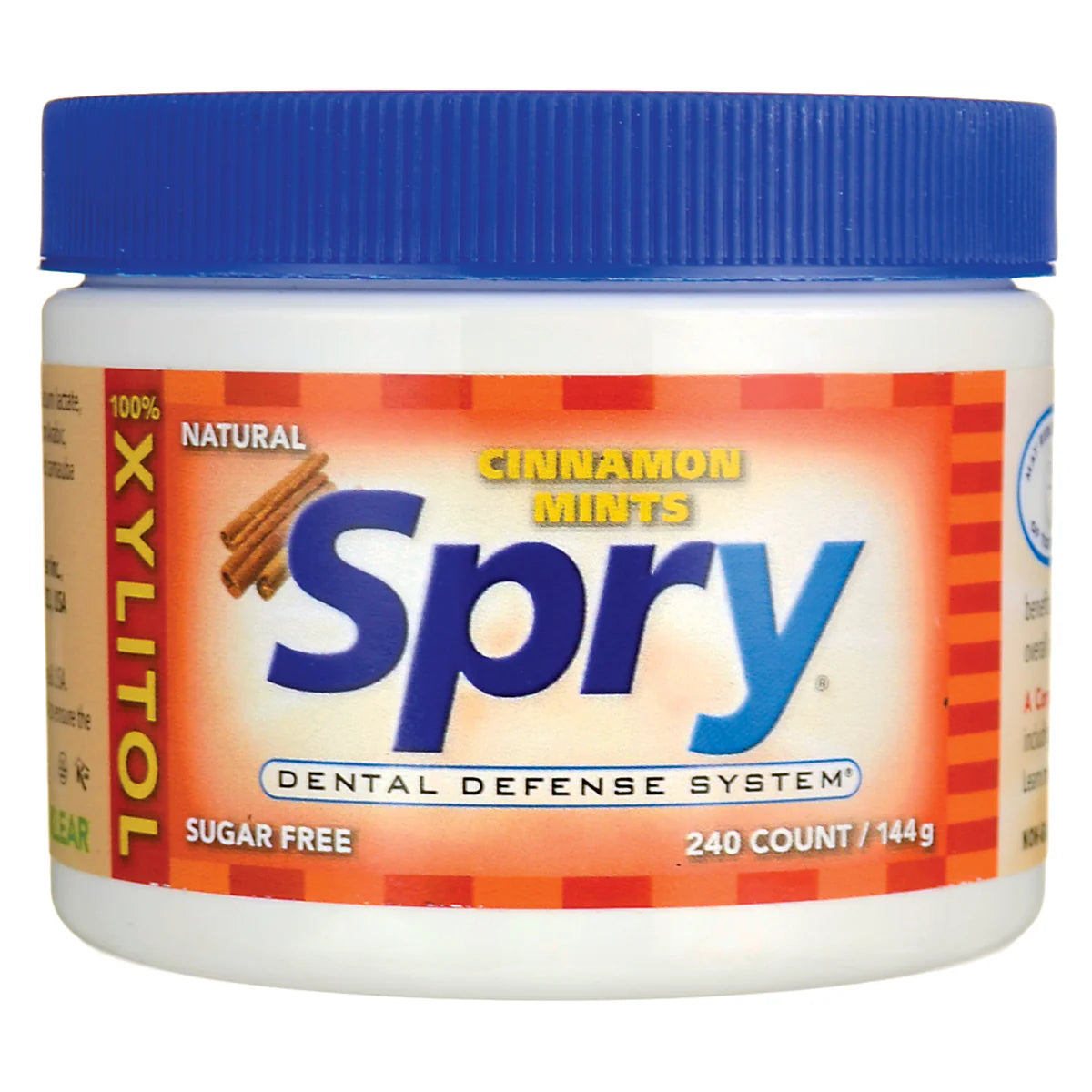Spry Cinnamon Mints - Sugar Free
