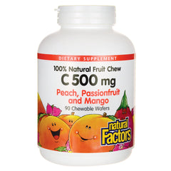 Chewable Vitamin C - Peach, Passionfruit