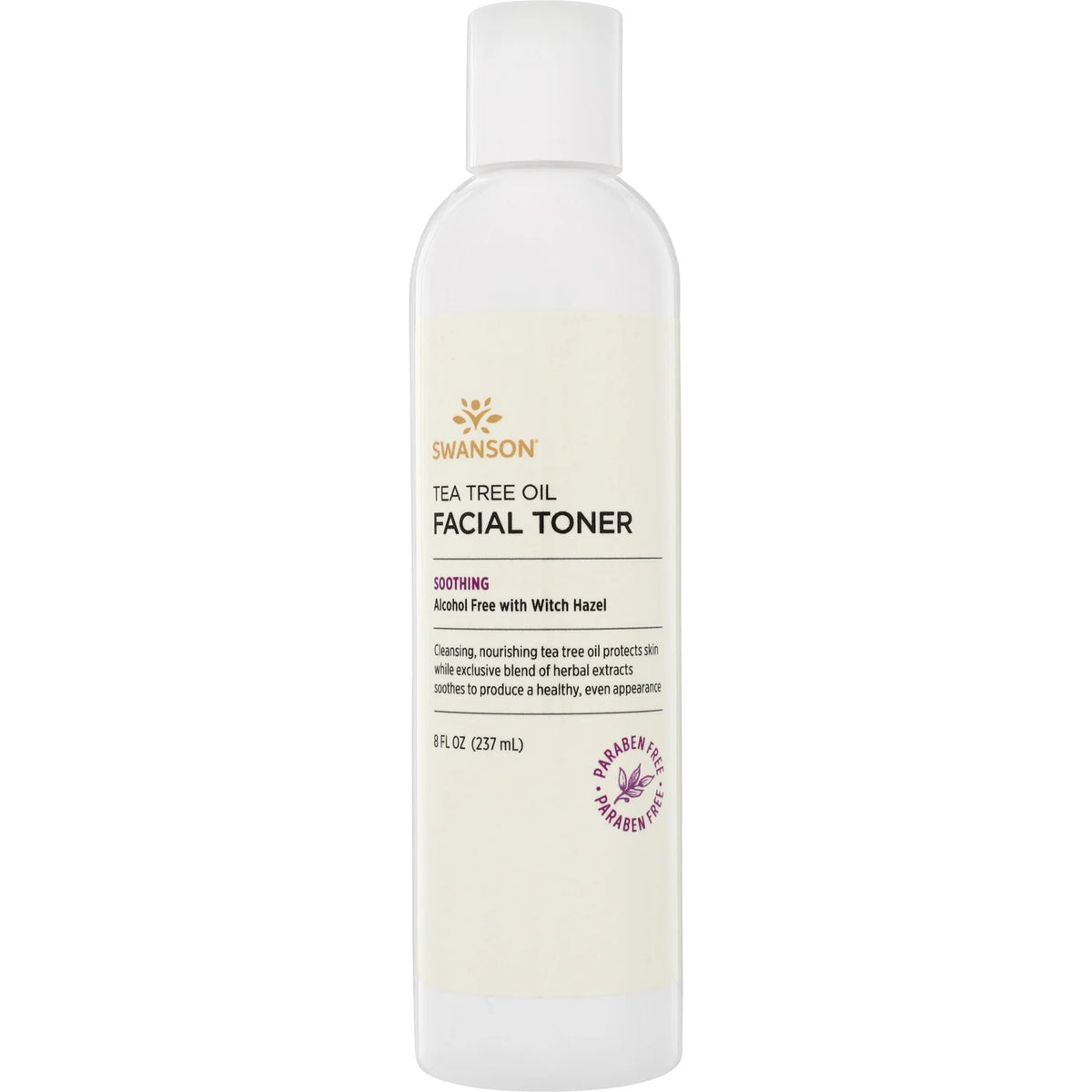 Tea Tree Oil Facial Toner - Alcohol Free with Witch Hazel
