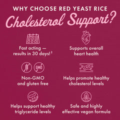 Red Yeast Rice Cholesterol Support - Featuring KaraHeart