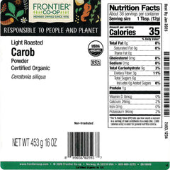 Organic Light Roasted Carob Powder