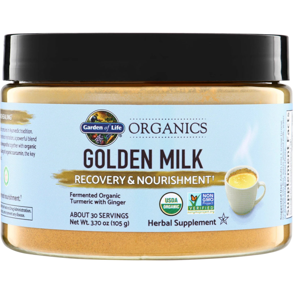 Organics Golden Milk Recovery & Nourishment