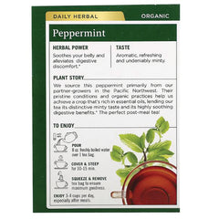 Organic Peppermint Tea