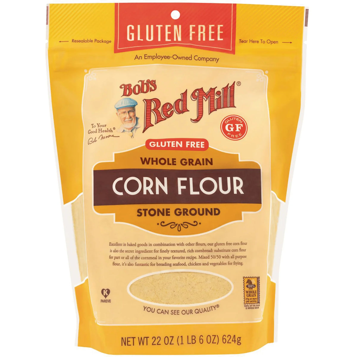 Gluten Free Whole Grain Corn Flour