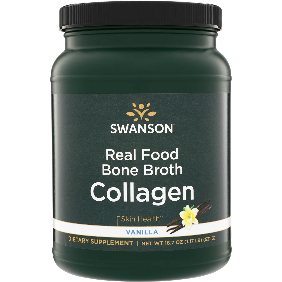 Real Food Bone Broth Collagen - Vanilla