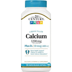 Liquid Filled Calcium Plus D3