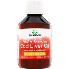 Pristine Norwegian Cod Liver Oil - Lemon Flavor