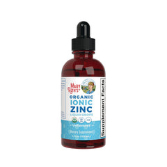 Organic Ionic Zinc Liquid Drops - Unflavored