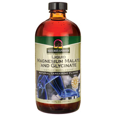 Liquid Magnesium Malate and Glycinate - Natural Tangerine