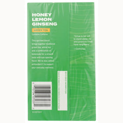 Honey Lemon Ginseng Green Tea