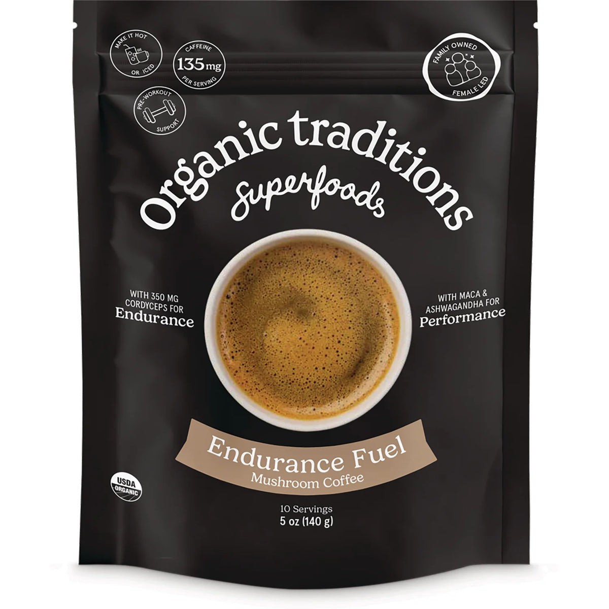 Endurance Fuel Mushroom Coffee