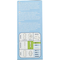 Organic Cotton Tampons with Applicator - Regular
