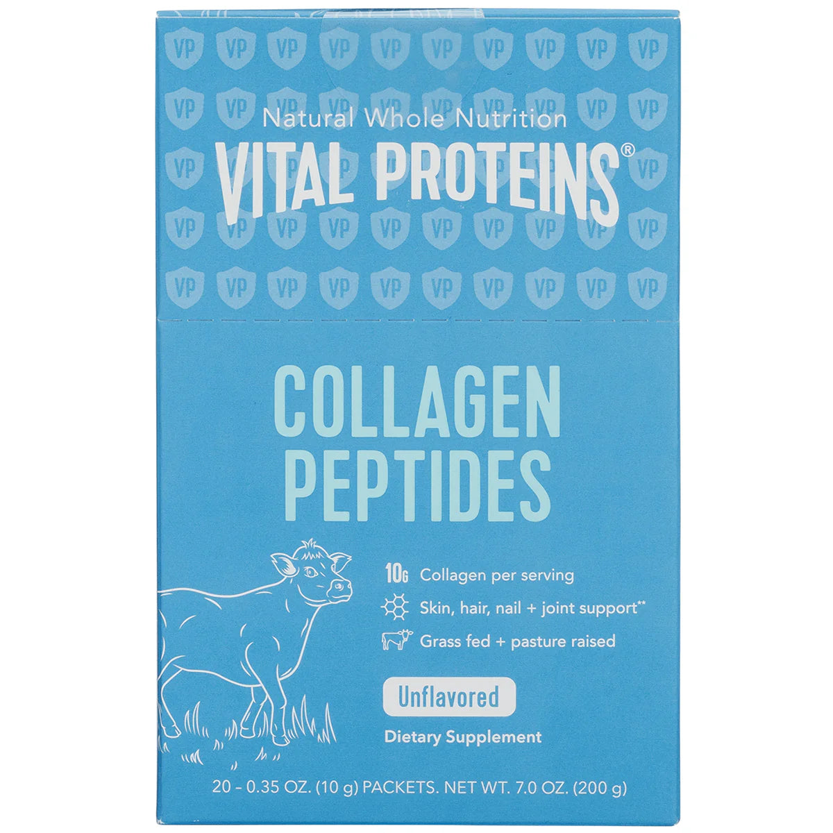 Collagen Peptides Stick Pack Box - Unflavored