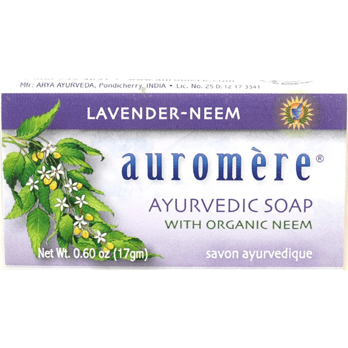 Ayurvedic Bar Soap - Lavender-Neem