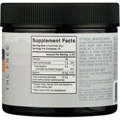 Hemp Extract-Infused Gummies - Mango Peach