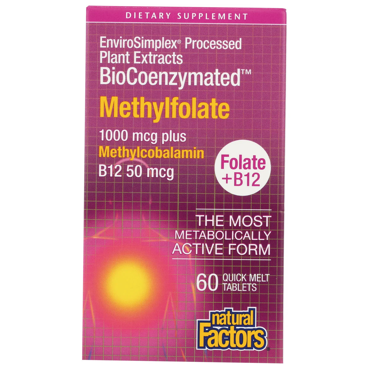 BioCoenzymated Methylfolate plus B12