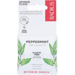 Sponge Floss - Peppermint with Coconut Oil
