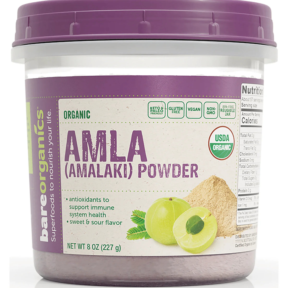 Organic Amla (Amalaki) Powder