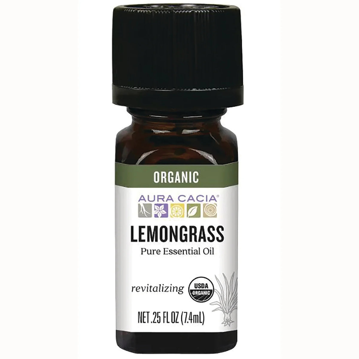 Organic Lemongrass Pure Essential Oil