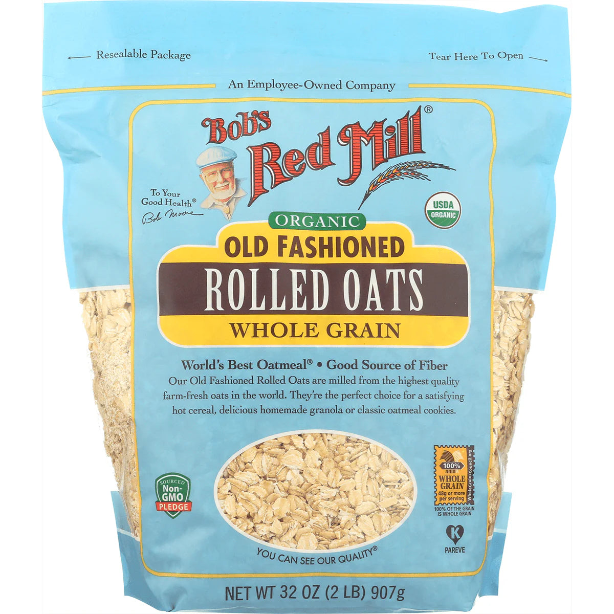Old Fashioned Organic Rolled Oats