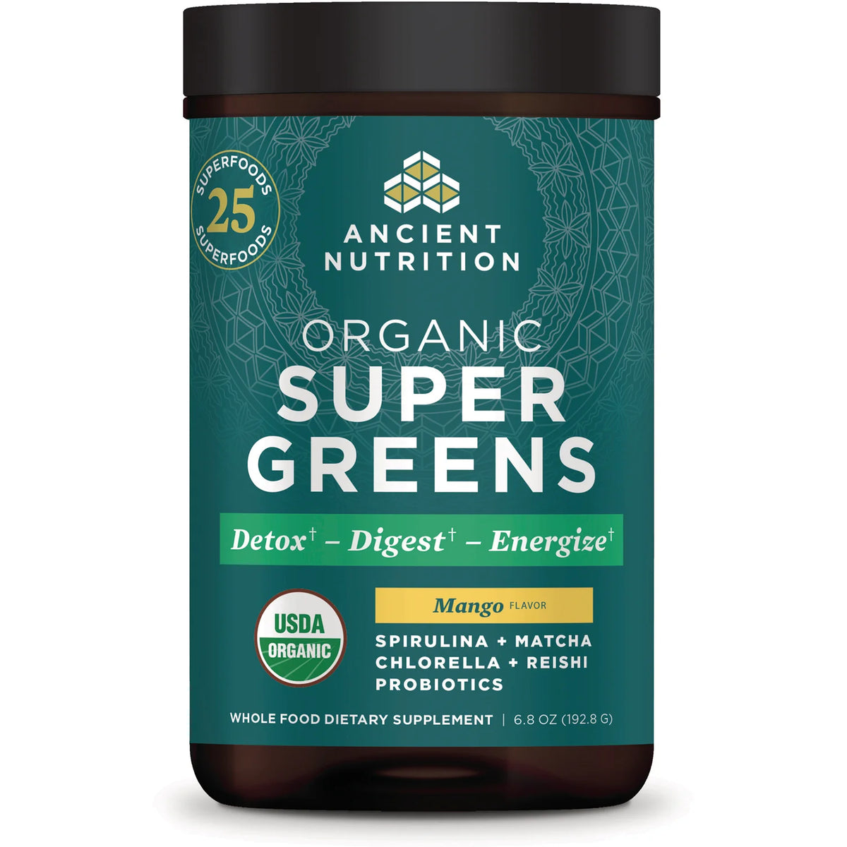 Organic Super Greens - Mango