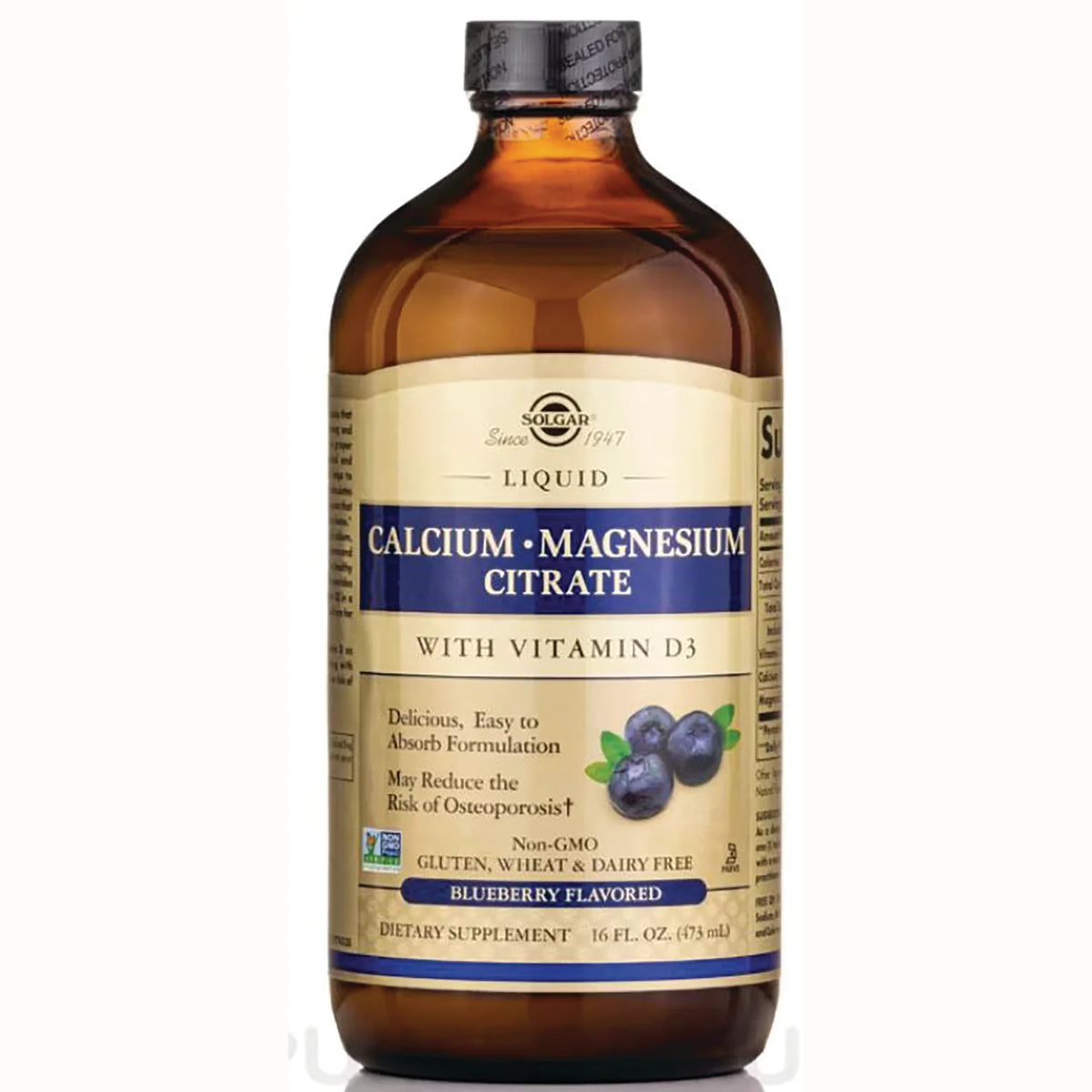 Liquid Calcium Magnesium Citrate with Vitamin D3