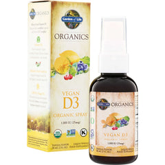 Organics Vegan D3 Organic Spray - Vanilla