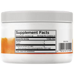 Grass-Fed Bovine Colostrum Powder - Unflavored