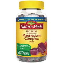 High Absorption Magnesium Complex Soft Chews - Strawberry