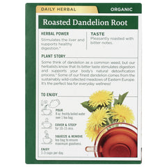 Organic Roasted Dandelion Root Tea