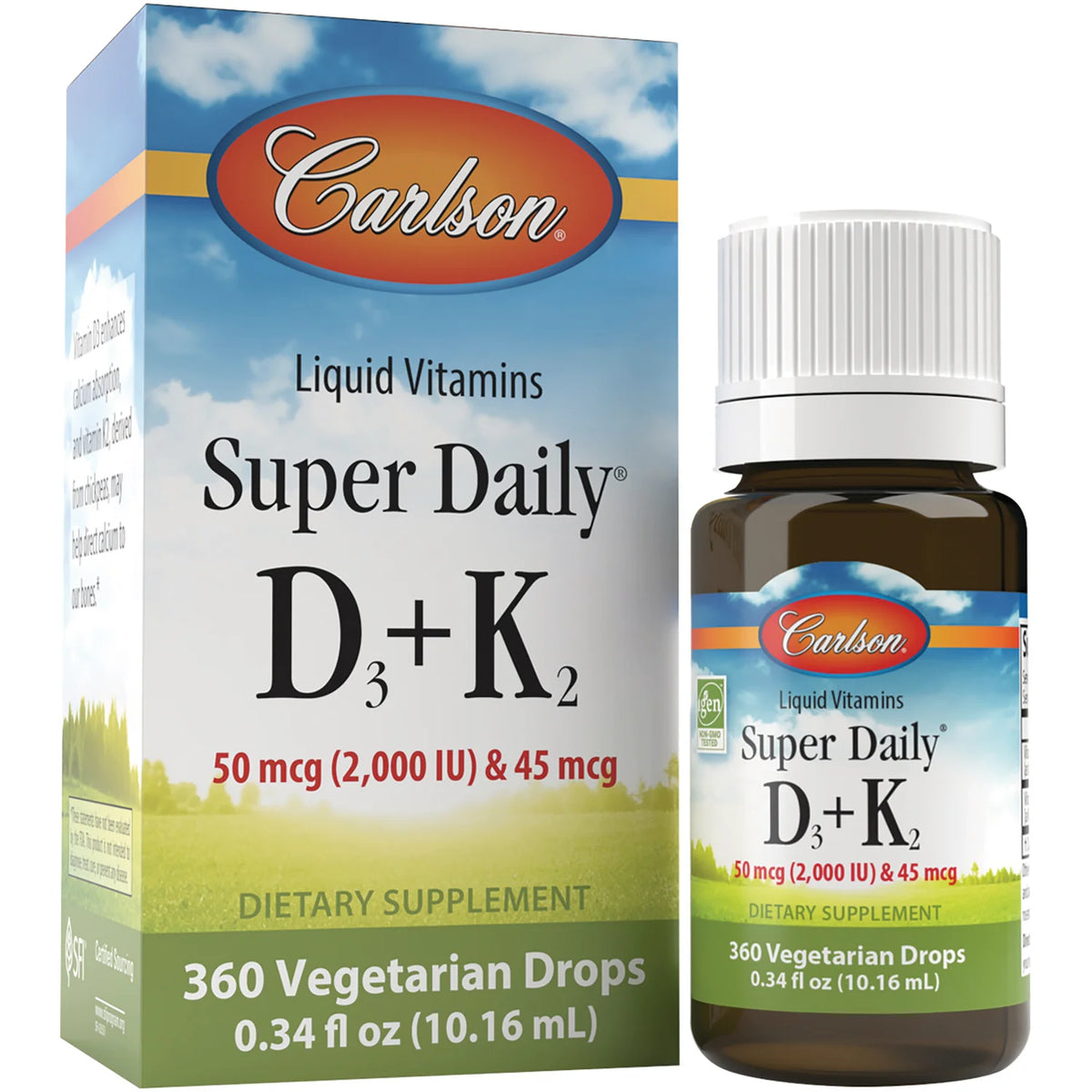 Super Daily D3 + K2