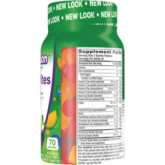 MultiVites Adult Gummy Vitamins - Berry, Peach and Orange