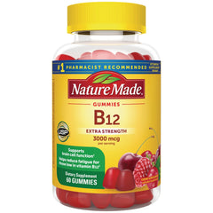 B12 Extra Strength Gummies - Cherry & Mixed Berry