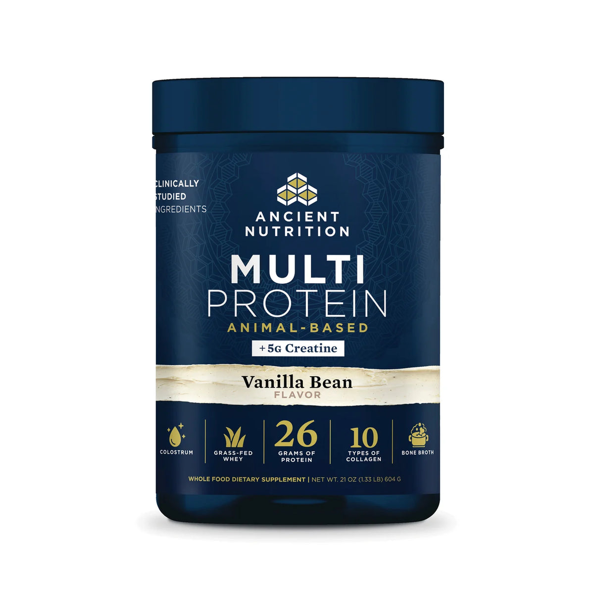 Multi Protein Animal Based + Creatine - Vanilla Bean