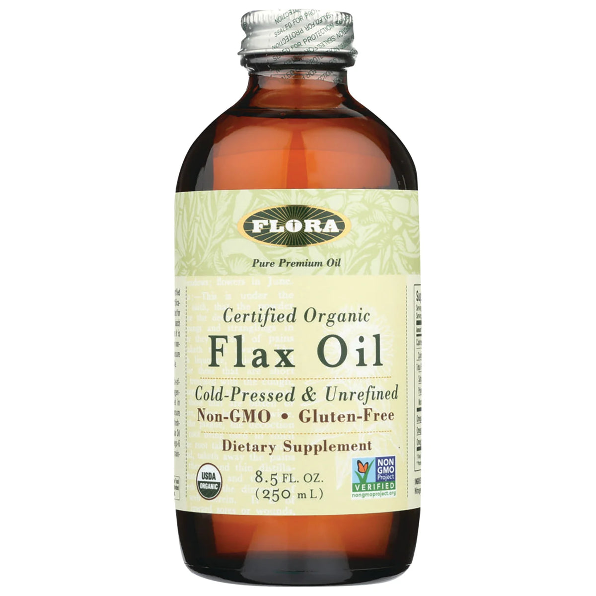 Certified Organic Flax Oil