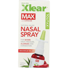 Max Natural Saline Nasal Spray with Xylitol