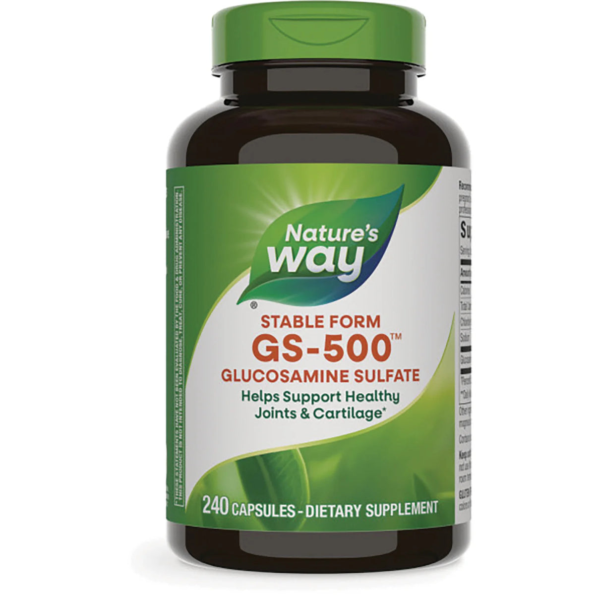 Stable Form GS-500 Glucosamine Sulfate
