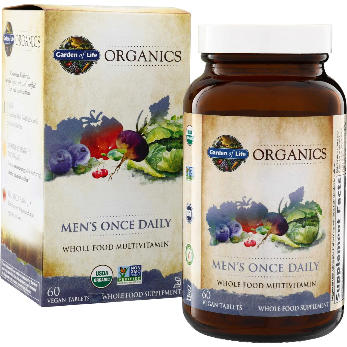 Organics Men's Once Daily