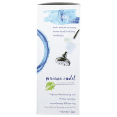 Premium Shower Filter with Aromatherapy Ring