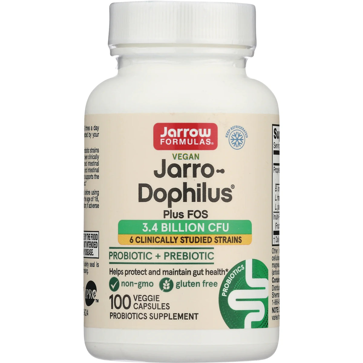 Vegan Jarro-Dophilus Plus FOS