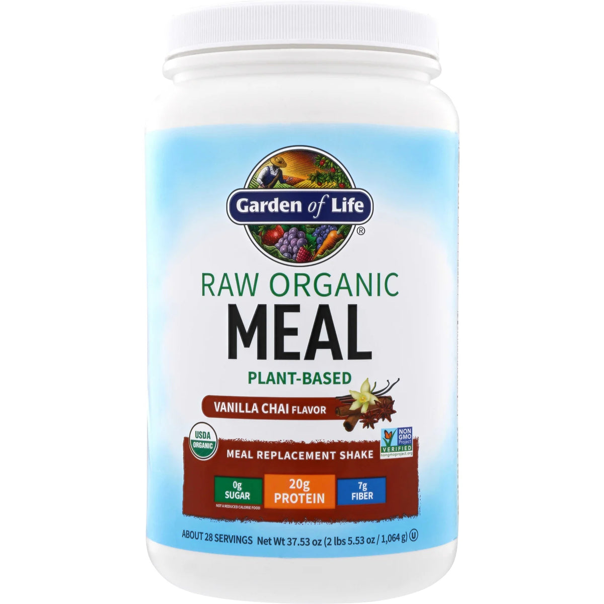 Raw Organic Meal Plant-Based - Vanilla Chai